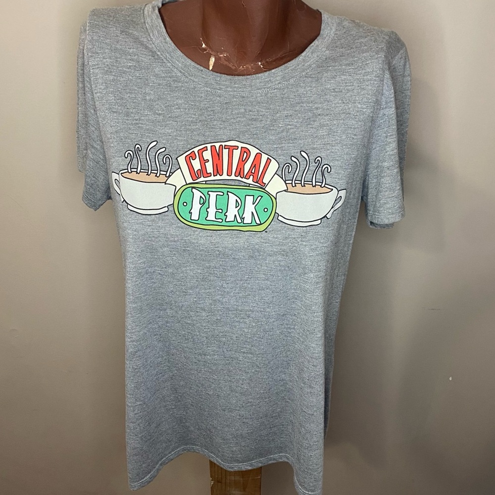 Gray “Central Perk” Graphic T-Shirt, size Large